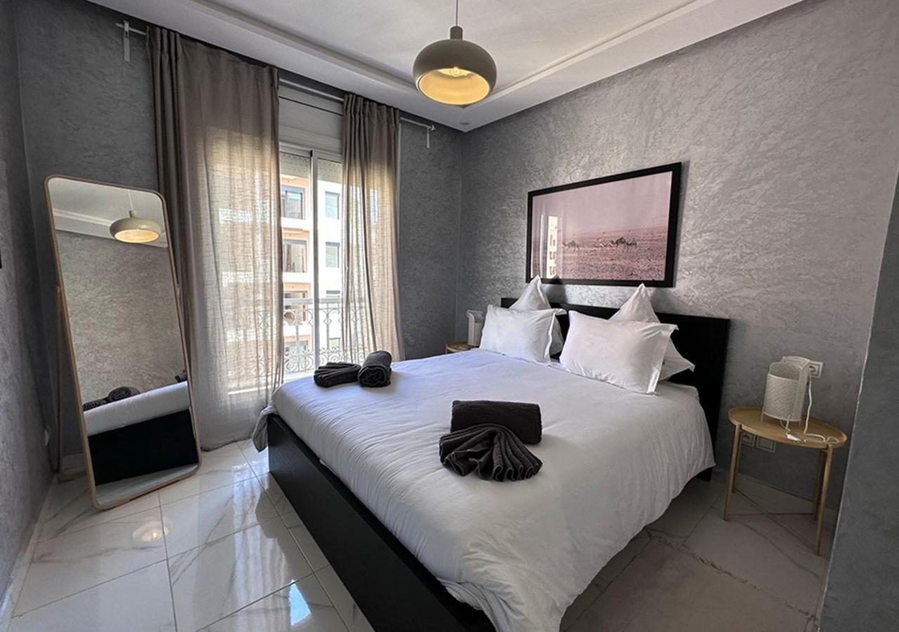 Appartement Agreable En Plein Coeur De Marrakech Pour 2 A 4 Personnes مراكش المظهر الخارجي الصورة